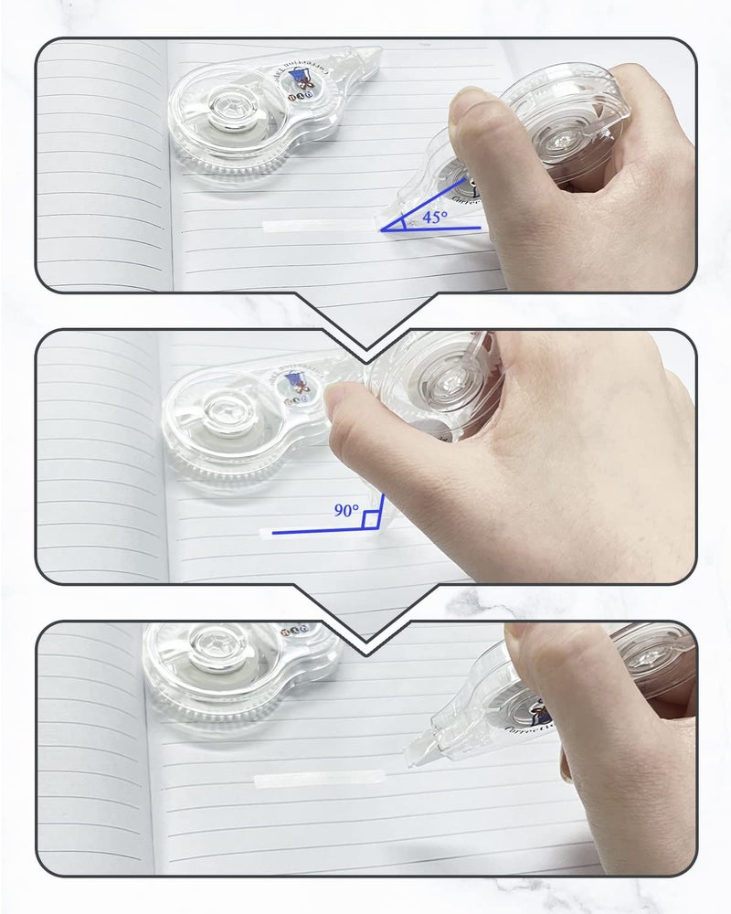 QYH Correction Tape, White, 16-Count - Image 4